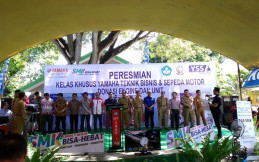 Yamaha Berikan Motor dan Buatkan Ruang Praktik untuk SMK