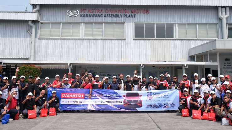 Daihatsu Ajak Komunitas Mengunjungi Pabrik Perakitan di Karawang