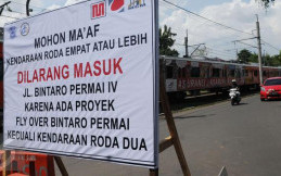 Duh, Pembangunan Flyover Bintaro Permai Baru 20%