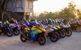 300 Bikers Riuhkan Jamnas dan Ultah R25 Owners Indonesia (YROI) di Yogyakarta