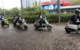 Perkenalkan Program, Mandiri Utama Finance Ajak Kopdar dan Sunmori Komunitas Vespa