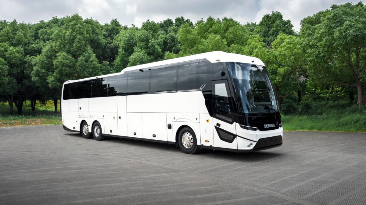 Bus Scania Touring Generasi Terbaru Resmi Meluncur, Pakai Mesin Super Euro 7!