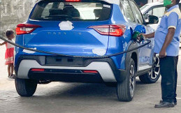Versi Produksi Nissan Magnite Kepergok Saat Isi Bahan Bakar