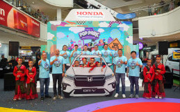 All New BR-V Pop Park  Sapa Warga Medan