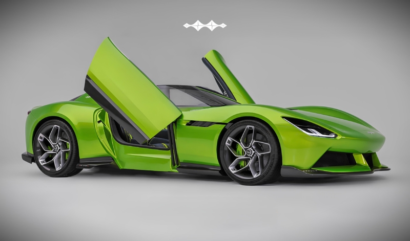 Wujud Fang Cheng Bao Formula X, Supercar Berbahan Serat Karbon