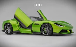 Wujud Fang Cheng Bao Formula X, Supercar Berbahan Serat Karbon