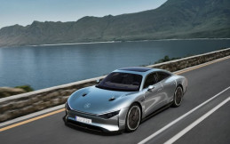 Mobil Listrik Konsep Mercedes-Benz Vision EQXX Curi Perhatian di CES 2023