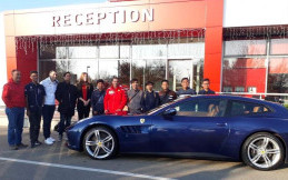 Shell Ajak Pemenang Eco Marathon Sambangi Markas Scuderia Ferrari