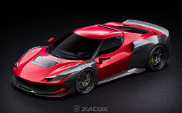 Zacoe Hadirkan GTZ Widebody Kit untuk Ferrari 296 GTB