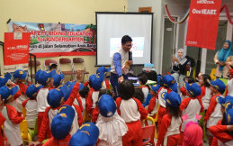 Berikan Pemahaman Tertib Berlalu Lintas, SRP Datangi SD dan TK di Tangsel