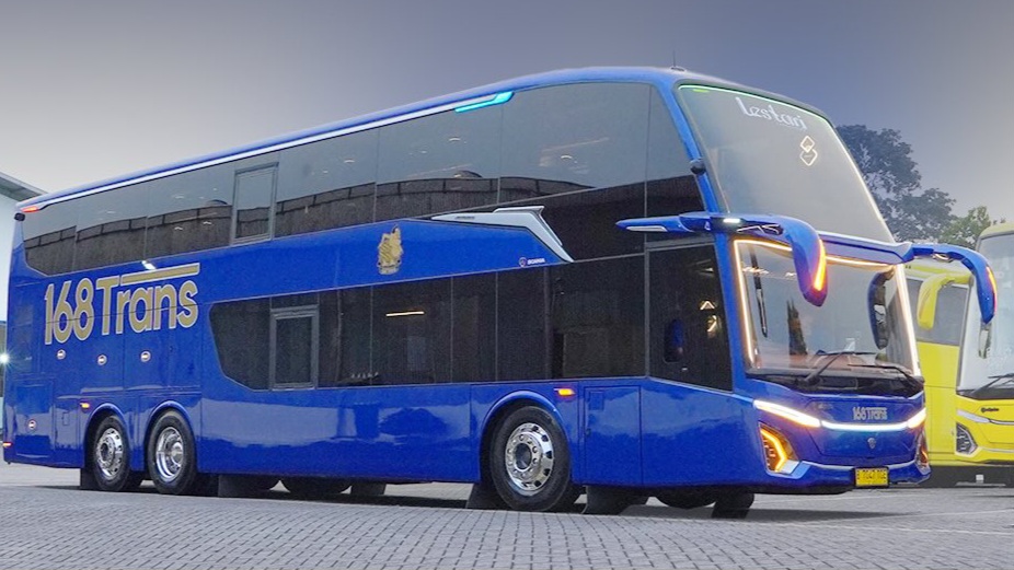 Pakai Bodi Jetbus 5, Bus Double Decker Baru PO 168 Trans Dibuat Nyaman
