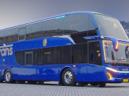 Pakai Bodi Jetbus 5, Bus Double Decker Baru PO 168 Trans Dibuat Nyaman