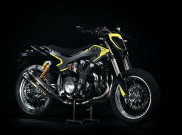 Kru VR46 Hadiahkan Yamaha XJR1300 Flat Tracker kepada Rossi