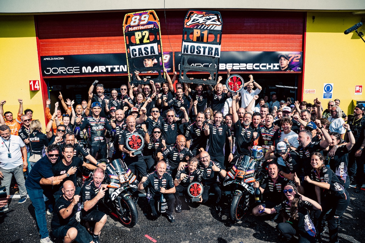 Aprilia Racing Monster Energy Team