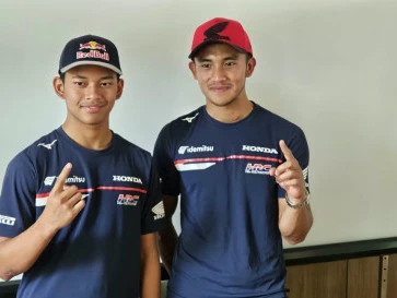 Veda Ega Pratama dan Mario Aji Siap Tempur di Sirkuit Mandalika