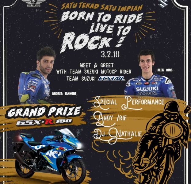Ribuan Bikers Akan Hadir di Jambore Suzuki