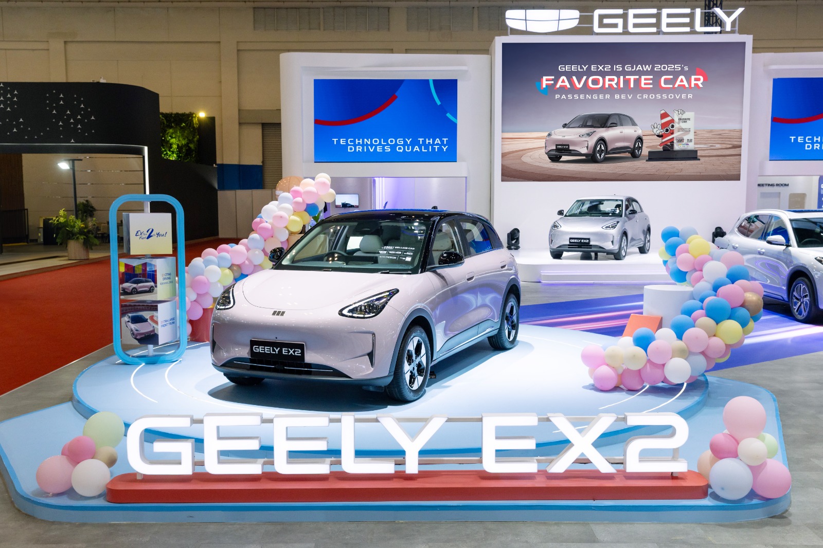 Geely EX2 Mendominasi 60 Persen dari Total 1.200 SPK di GJAW 2025
