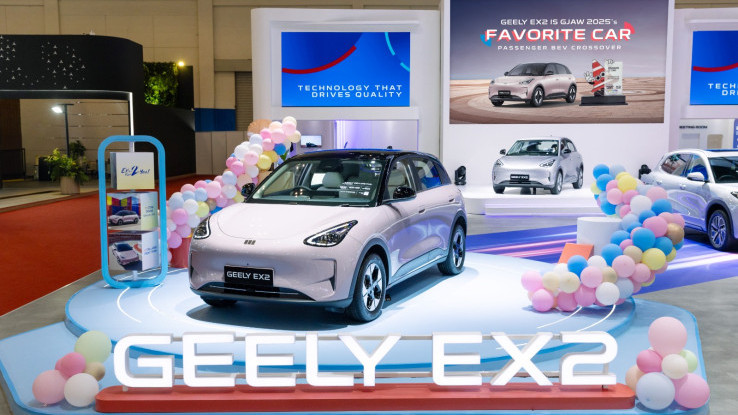 Geely EX2 Mendominasi 60 Persen dari Total 1.200 SPK di GJAW 2025