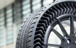 Michelin akan Jual Ban Mobil Tanpa Angin Tahun 2024