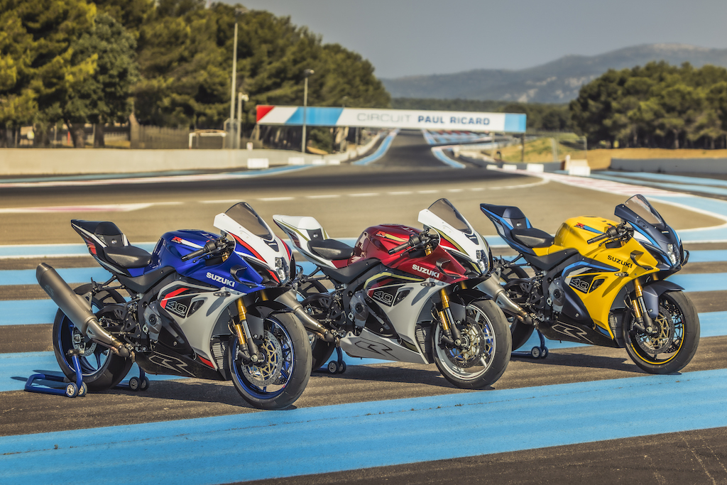 Suzuki GSX-R1000R menghadirkan Tema Edisi 40th Anniversary