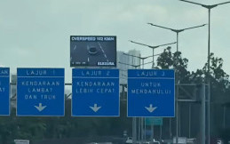 Layar Informasi di Jalan Tol, 'Tangkap' Pelanggaran Lalu Lintas