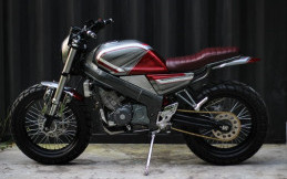 Honda CBR150R CBU berganti Aliran, Diubah Jadi Scrambler