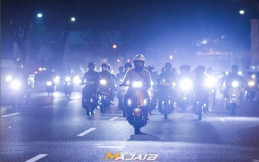 Cara Pecinta Roda Dua Tangerang Raya Beramal Pakai Cara Seru