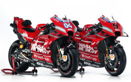 Tim Ducati MotoGP 2019 Perkenalkan Diri di Neuchâtel