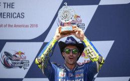 Tampil Gemilang di MotoGP Austin, Andrea Iannone  Raih Podium