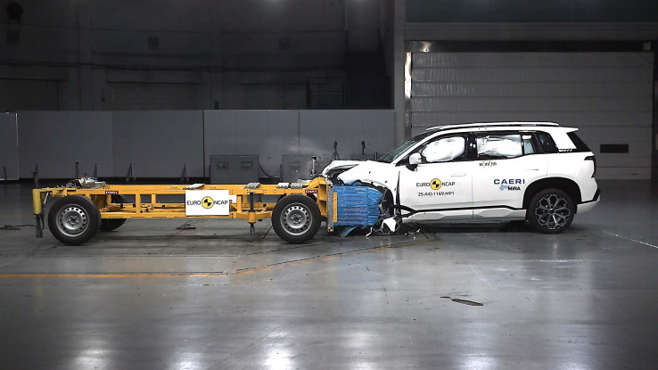 Uji Tabrak Aion V Raih Bintang 5 Euro NCAP 2025, Jaga Keselamatan Penumpang Dewasa dan Anak-anak