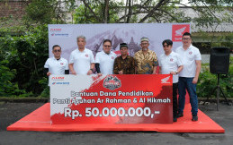 Puncak Honda Bikers Day, AHM Salurkan Bantuan untuk Panti Asuhan