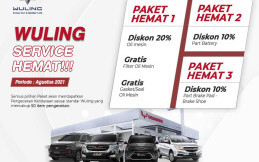 Wuling Servis Hemat Hanya untuk Bulan Agustus