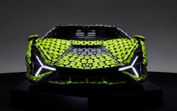 Replika Lamborghini Sian FKP 37 Terbuat dari Lego
