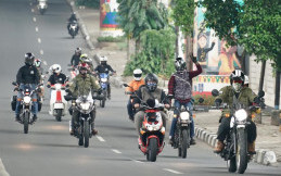 Deklarasi Komunitas Motoran Tugeder, Bambang Soesatyo Jadi Pelindung