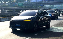 68 Mobil Listrik Toyota bZ4x Kawal Pelantikan Presiden Baru 2024-2029