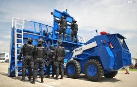 Ini Dia Kendaraan Anti Rusuh Terbaru Kepolisian
