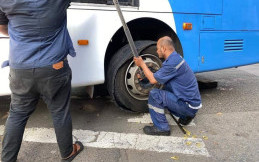 Transjakarta Bantah Gunakan Ban Vulkanisir