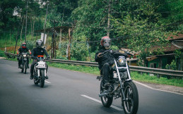 Para Builder Motor Custom Jawa Tengah Nikmati Touring 200 kilometer