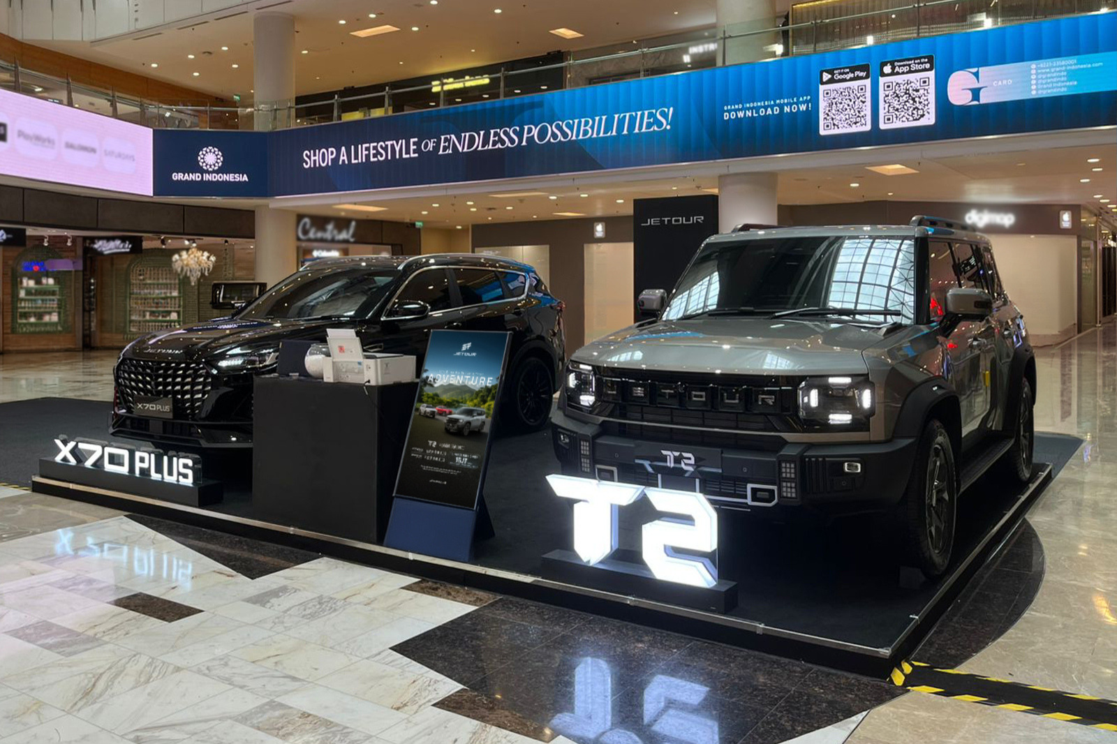 Perluas Jangkauan, Jetour Gelar Rangkaian Mall Exhibition Mulai dari Grand Indonesia