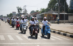 Piaggio Sambangi Serang untuk Rayakan 50 tahun Vespa Primavera