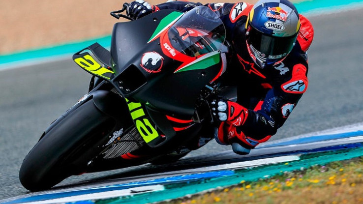 Andrea Dovizioso Jajal Aprilia RS-GP, Begini Reaksinya