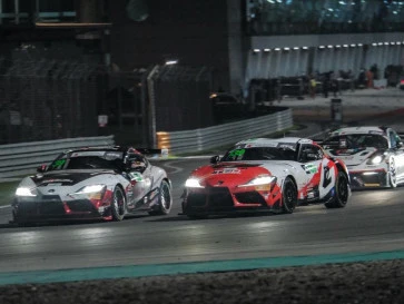 Duet Haridarma dan Takuma Bawa Toyota GR Supra Podium di Sepang
