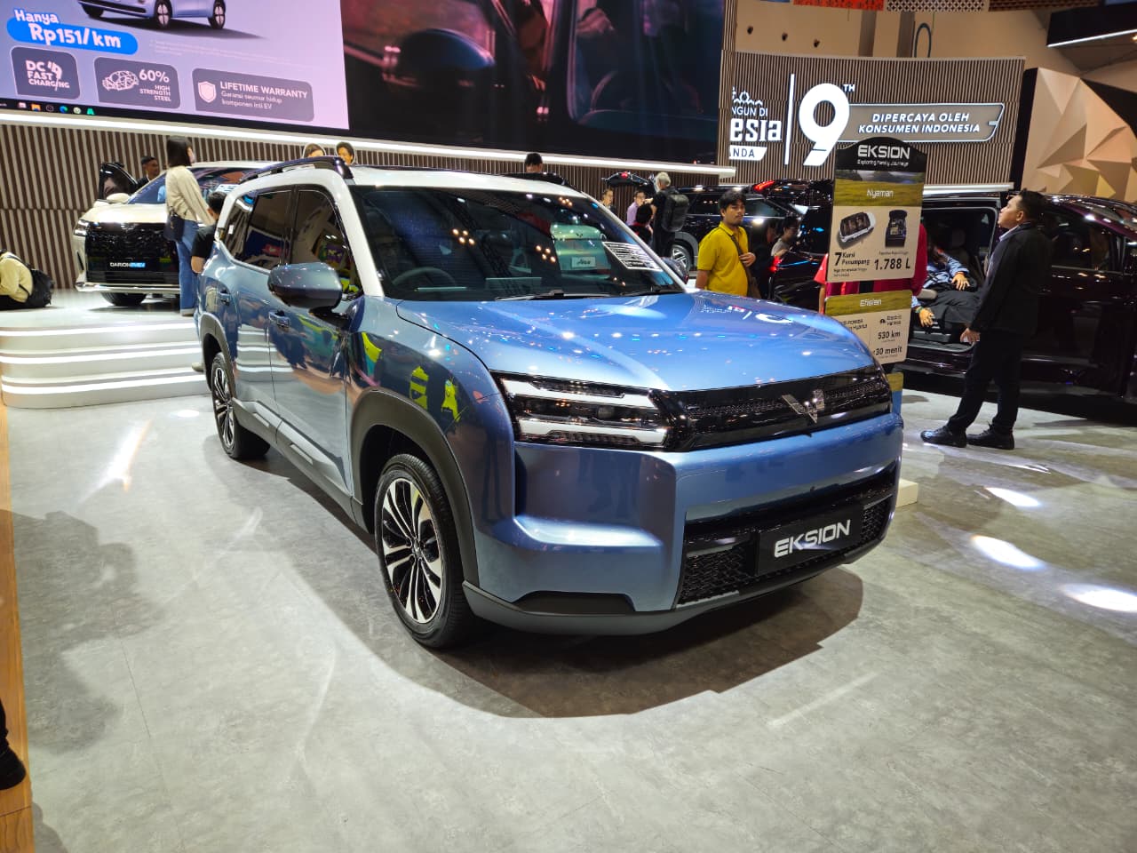 Wuling Boyong Darion & Eksion EV di GIIAS 2026: EV 7-Seater!