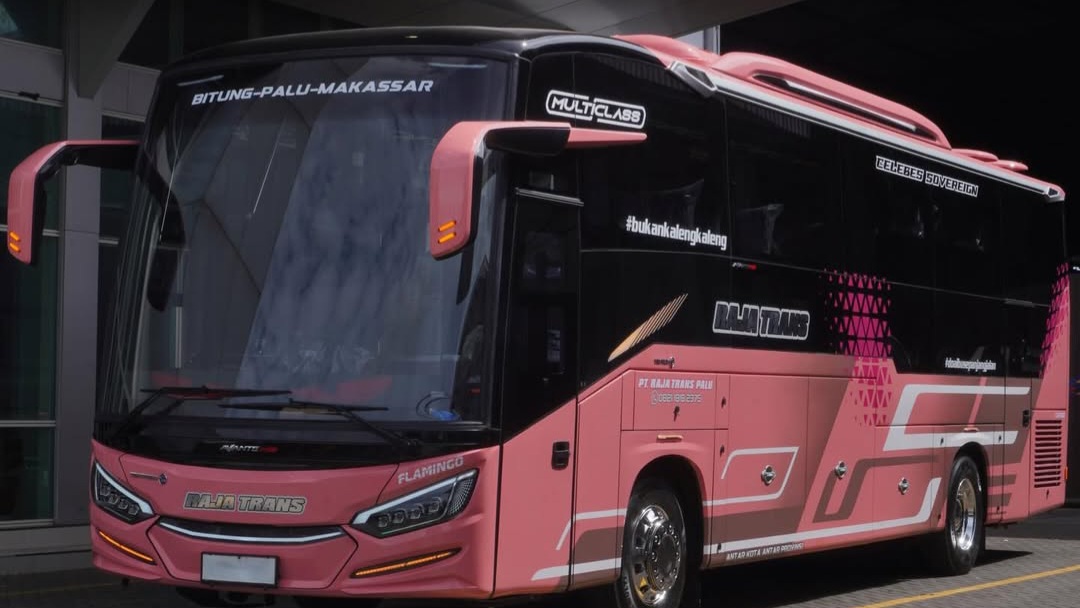 Bus Baru PO Raja Trans Dibuat Nyaman untuk Perjalanan Jauh