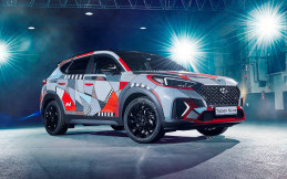 Wow! Hyundai Tucson N Line di Lukis Abstrak Seniman Jerman