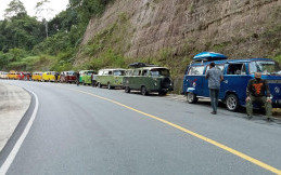 Bertolak dari Tangerang, Volkswagen Van Club (VVC) Gelar Touring ke Kilometer Nol