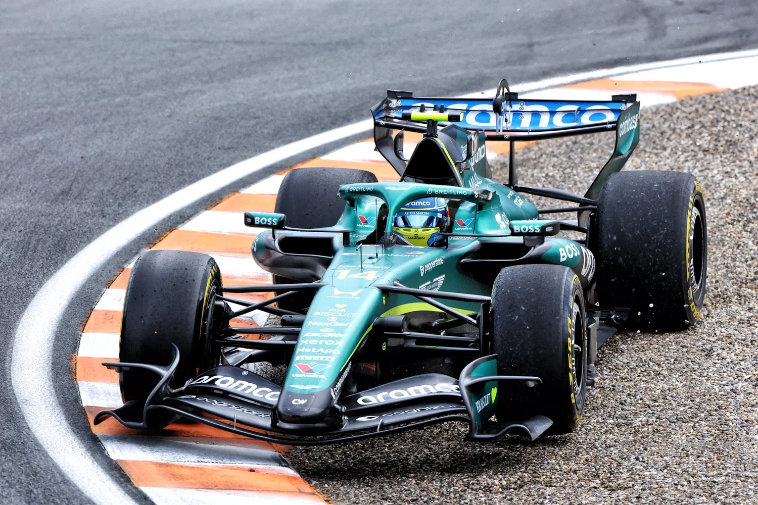 Fernando Alonso, KabarOto, Crash