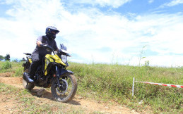 Impresi Suzuki V-Storm 250SX, Jajal di Lintasan Off-Road