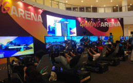 Penonton Formula E Bisa Isi Waktu Senggang dengan Bermain Simulator