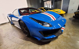 Profil Ferrari 488 Pista